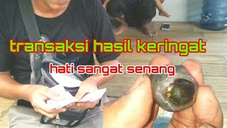 Banten Kalimaya stone transaction process #kalimayabanten