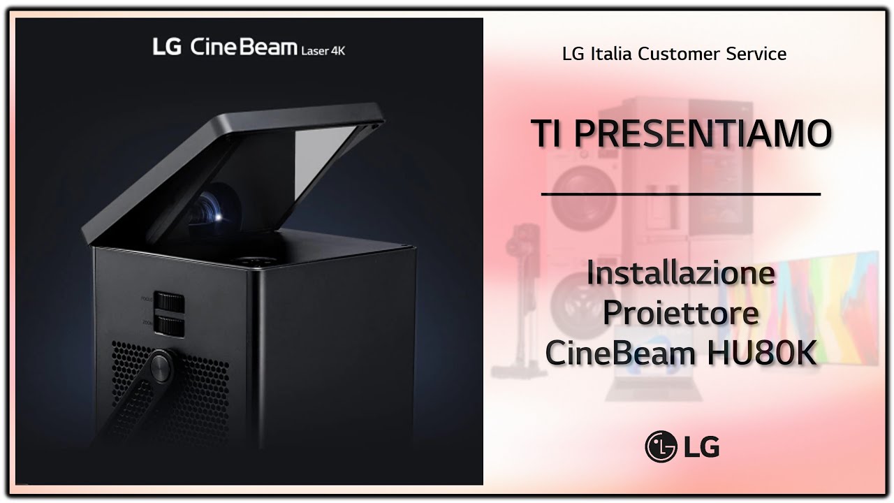 LG TV | HU80K CineBeam Projector Installation and Setup Guide - YouTube