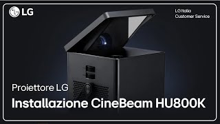 Proiettore Lg Guida Di Installazione E Configurazione Proiettore Cinebeam Hu80K