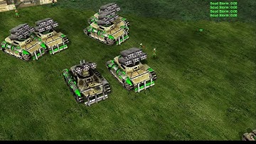 Command & Conquer Generals Zero Hour Redesigned Alert Demolition Madness Tank Big Gun Storm Tiger