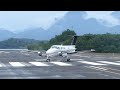 Beechcraft King Air F90 Pouso em Angra dos Reis RJ