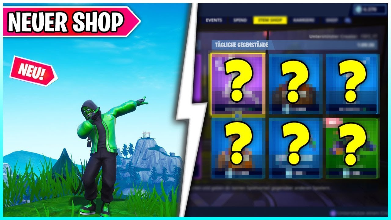 😍 Günstige und Coole Skins im Fortnite Shop vom 08.03 🛒 Fortnite Battle Royale & Rette die Welt