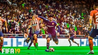 Fc Barcelona Vs Atletico Madrid Highlights Match Fifa19 Parvej Studios