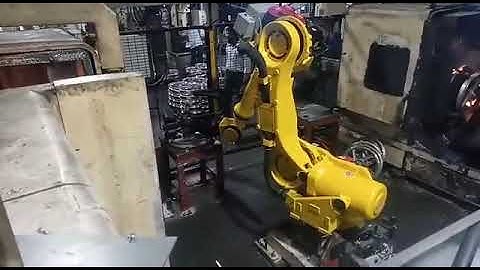 Used Fanuc Robot for Machine Tending Application By Robo Sapiens Autoamtion