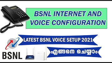 How can i configure bsnl internet easy steps| Bsnl voice setup| |VOIP Setup|👍🔥👍👍🔥