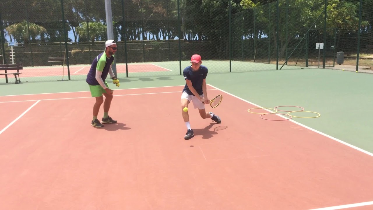 Tennis drills : footwork and rotation 🎾