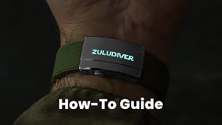 How to Cut and Fit the ZULUDIVER Tsunami Watch Strap