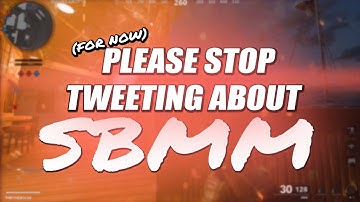 Stop Tweeting About SBMM (for now) Black Ops Cold War Beta