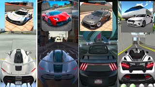 Comparaison de vitesse dans les jeux de voitures 🚗💨 Test ultime des voitures les plus rapides !! screenshot 2