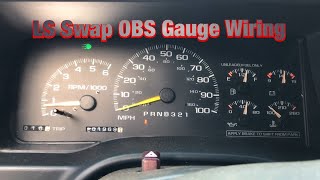 How To Get Your LS Swapped OBS Gauges To Work.