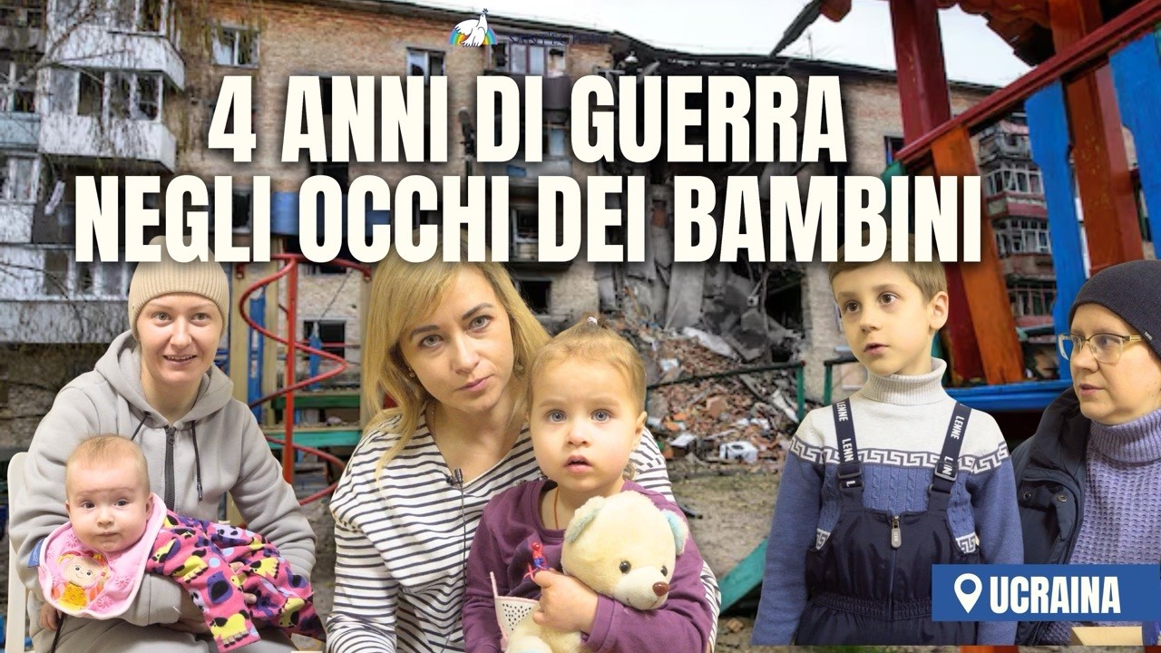 4 anni di guerra in Ucraina negli occhi dei bambini
