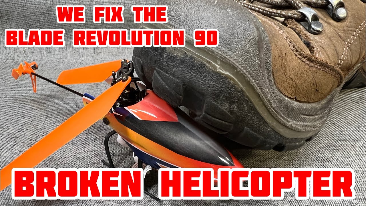 Blade revolution 90 I broke my micro helicopter is it worth fixing 