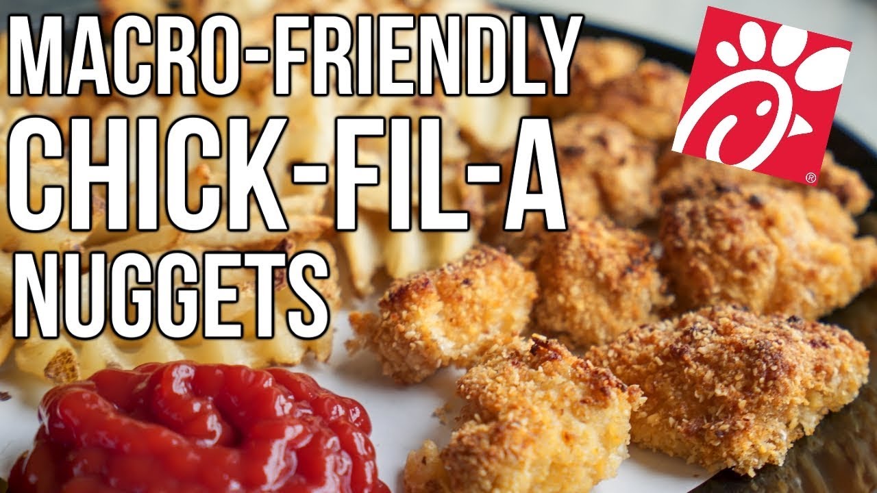MACROFRIENDLY FAST FOOD ChickfilA Chicken Nuggets! YouTube