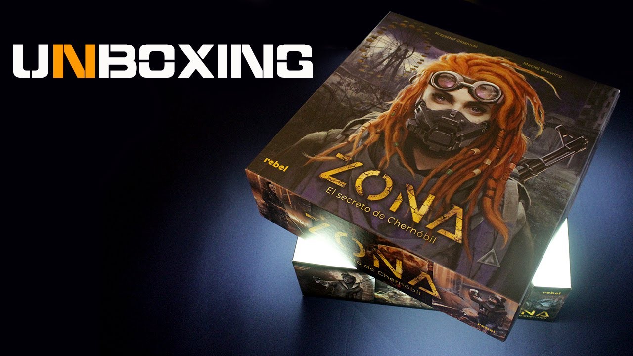 ZONA el secreto de chernóbil UNBOXING español.