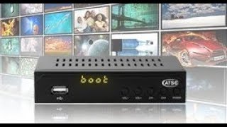 QFX Digital Converter Box with UL Adapter Leelbox Digital Converter Box Unboxing