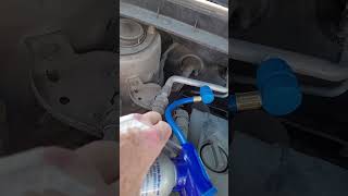 DIY Refill toyota sion xb 2005 ac for the dog days of summer.