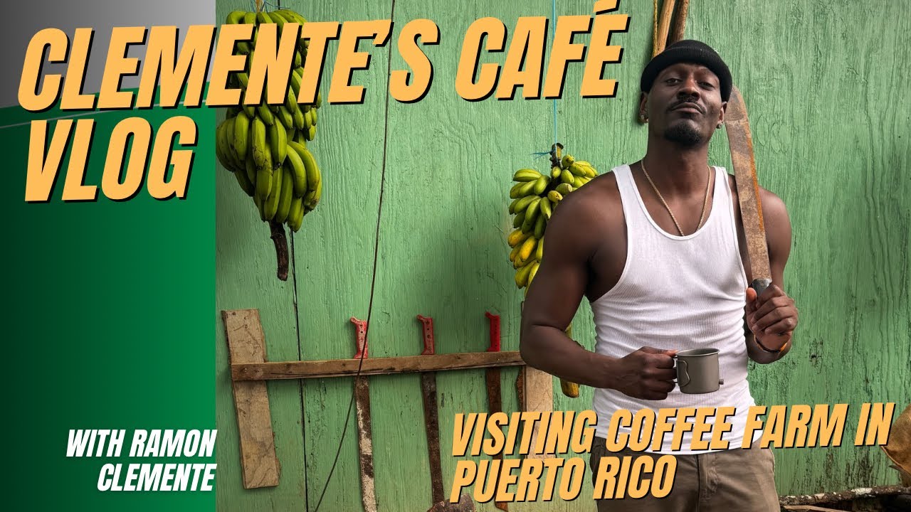Clemente's Café Vlog Episode 3 | Visiting the coffee farm in Puerto Rico