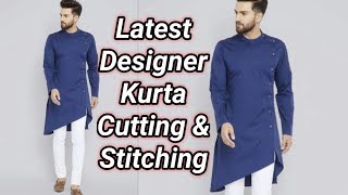 Latest stylish Designer Kurta 2019/How to Make New Stylish kurta cutting and stitching