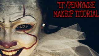 'IT' PENNYWISE 2017 MAKEUP TUTORIAL | HALLOWEEN SERIES 'IT' PENNYWISE 2017 MAKEUP TUTORIAL | HALLOWEEN SERIES