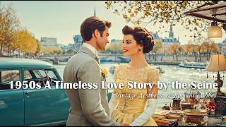 A Timeless Love Story by the Seine | Vintage Aesthetic & Romantic Vibes