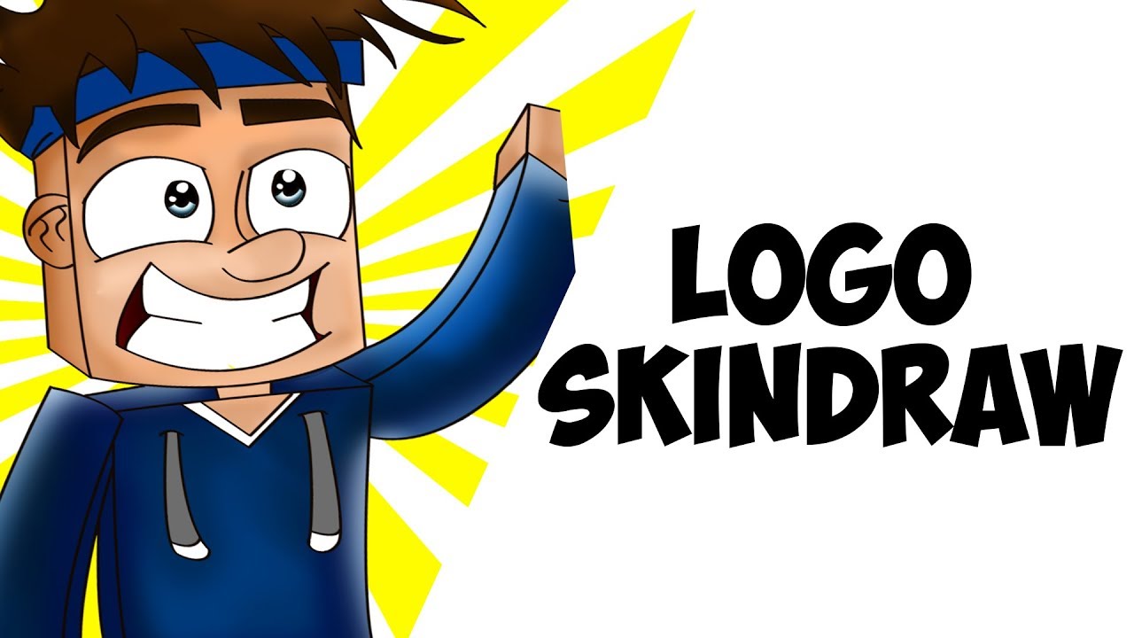 Minecraft Logo Skindraw Speedart | TomArts