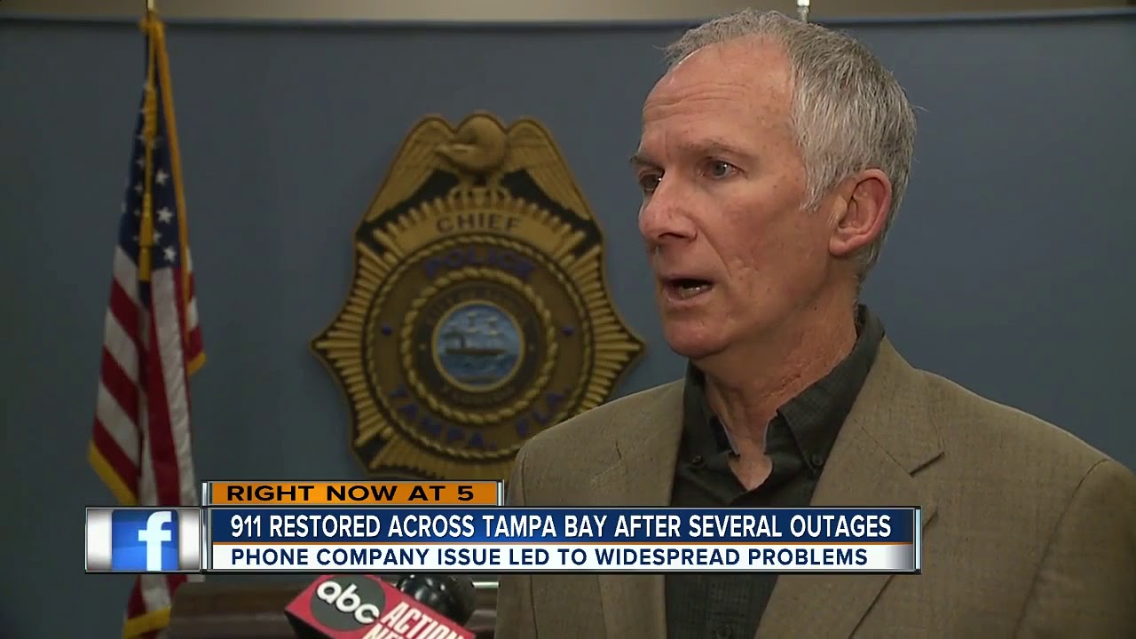 Massive Frontier Outage Affects 911 Services Throughout Tampa Bay Area 