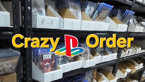 Huge Playstation Order | TVGC