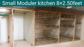 Small modular kitchen design ! Low cost modular kitchen design structure india