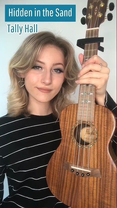 How To Play Hidden In The Sand On Ukulele ‘Hidden in the Sand’ ~ Tally Hall 🏖️ (ukulele cover) #ukulele #