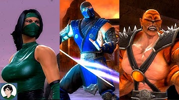 Mortal Kombat Komplete Edition - Characters Intros Swap Compilation Part 7