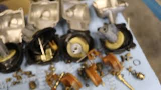 ZZR400K型　キャブレター　オーバーホール