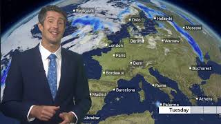BBC Weather today in Europe -  July 27th, 2026