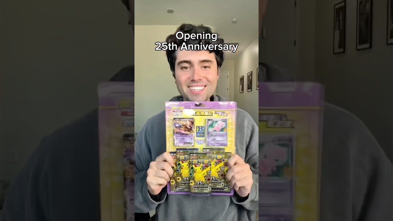 Opening Pokémon 25th Anniversary Collection 