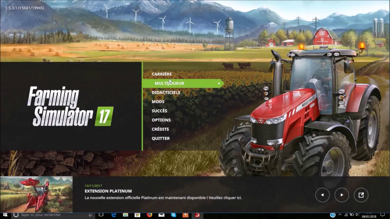 Commment avoir de l'argent illimité sur Farming Simulator 2017