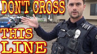 *COP TRIES TO STOP ME FROM DOCUMENTING, ENDS UP GETTING IGNORED*