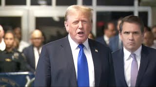 Trump blasts guilty verdict as a disgrace and a rigged decision