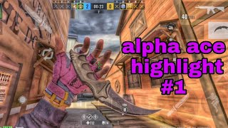 alpha ace⚡ | highlights ranked