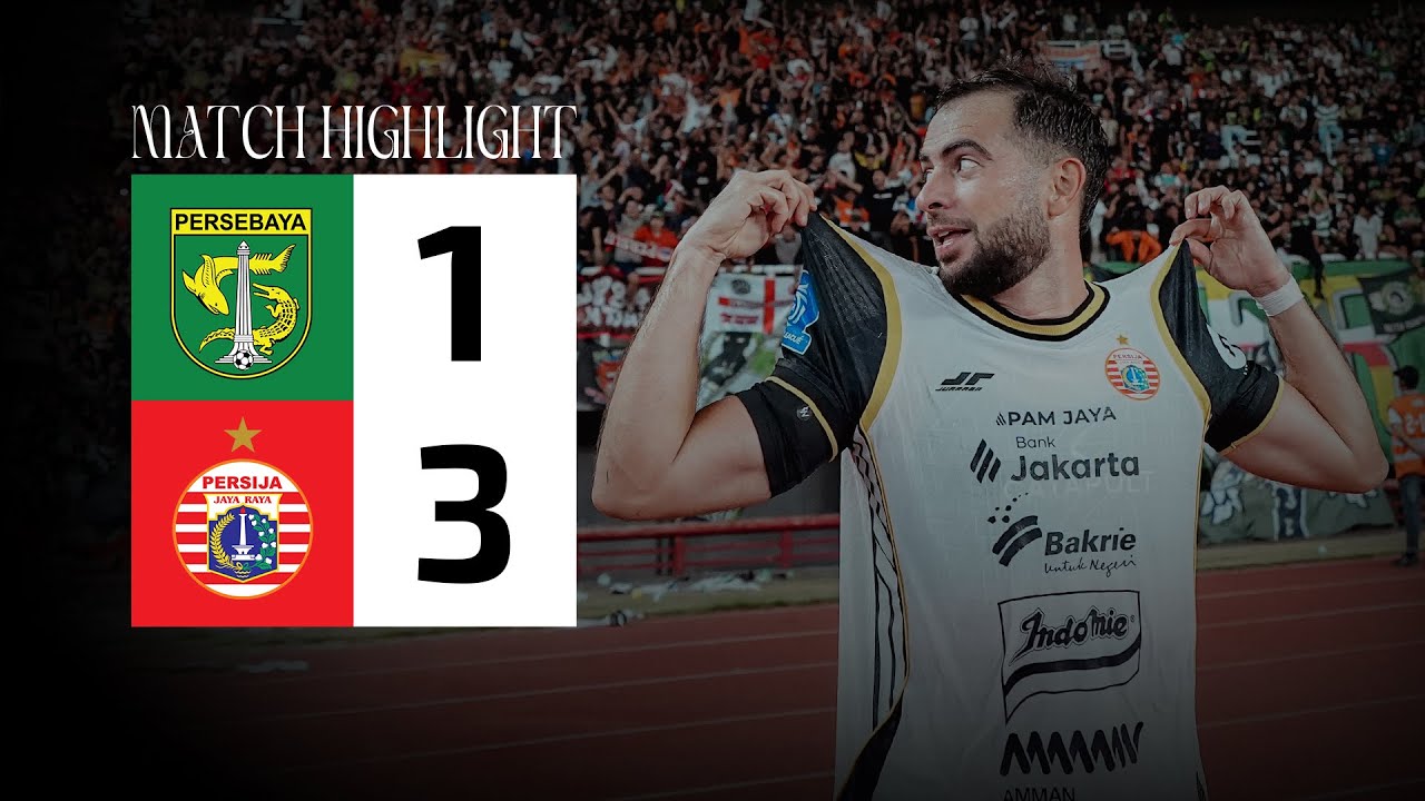 Kemenangan Perdana di GBT! | Persebaya 1-3 Persija [Highlight BRI Super League 2025/2026]