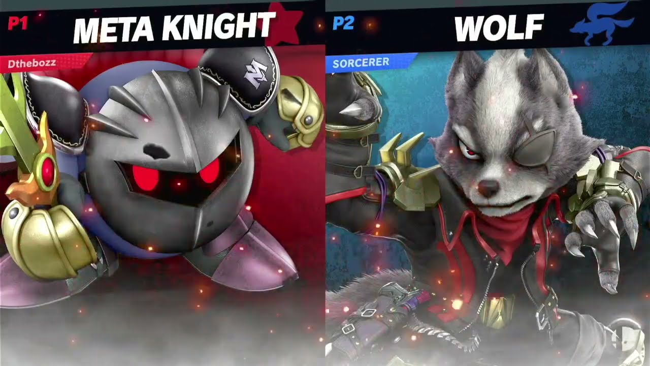 Dthebozz (Meta Knight) vs ashl3y (Wolf) - WR1 - WGAC 
