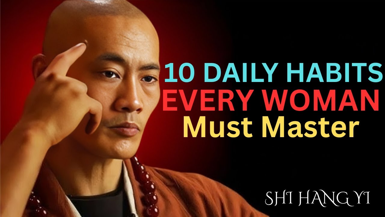 10 Daily Habits Every Woman Must Master | Master Shi Heng Yi Motivation ...
