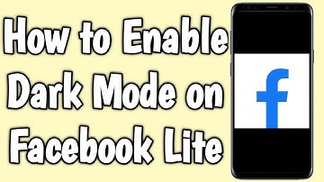 How to Enable Dark Mode on Facebook Lite