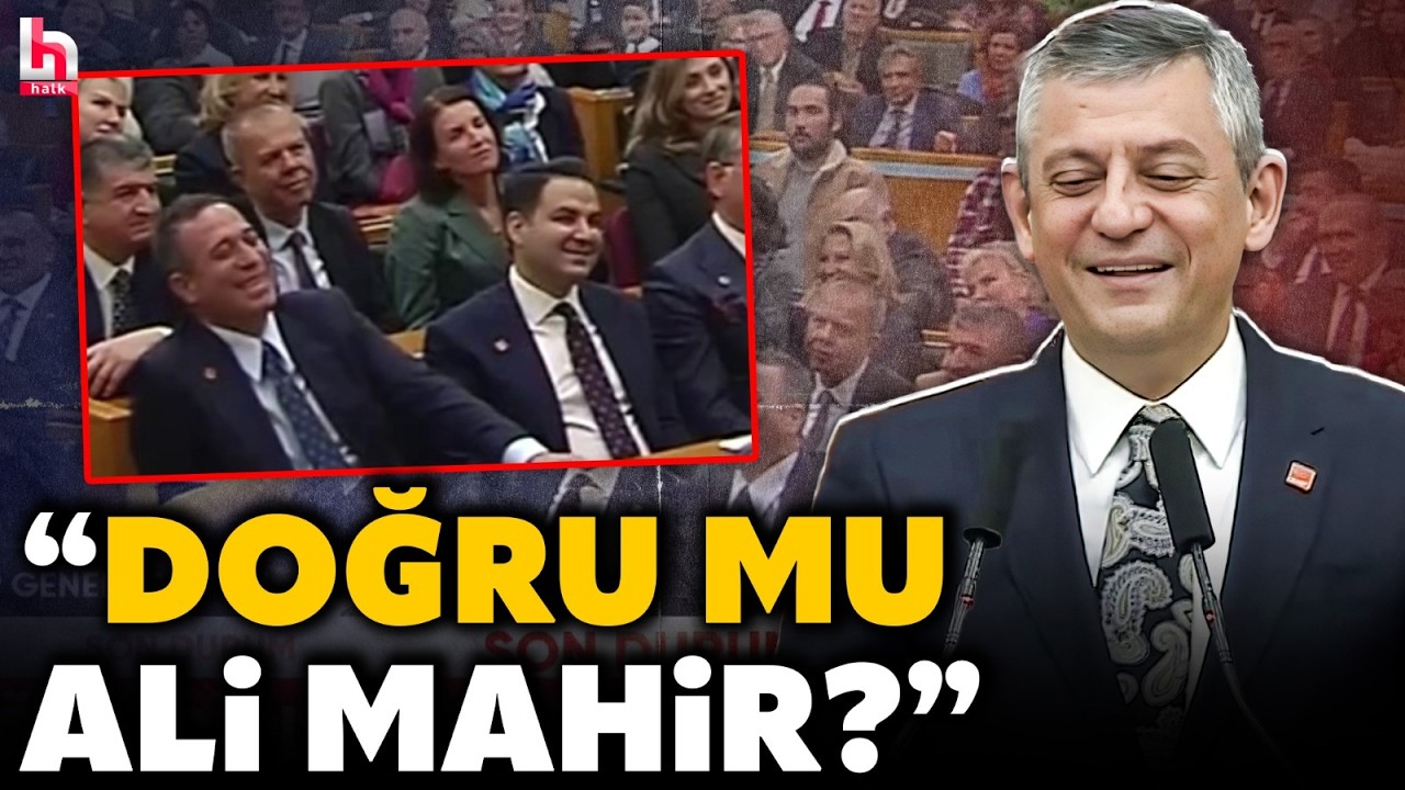 Özgür Özel sordu Ali Mahir Başarır gülmekten yanıt veremedi! O anlar grup toplantısına damga vurdu!