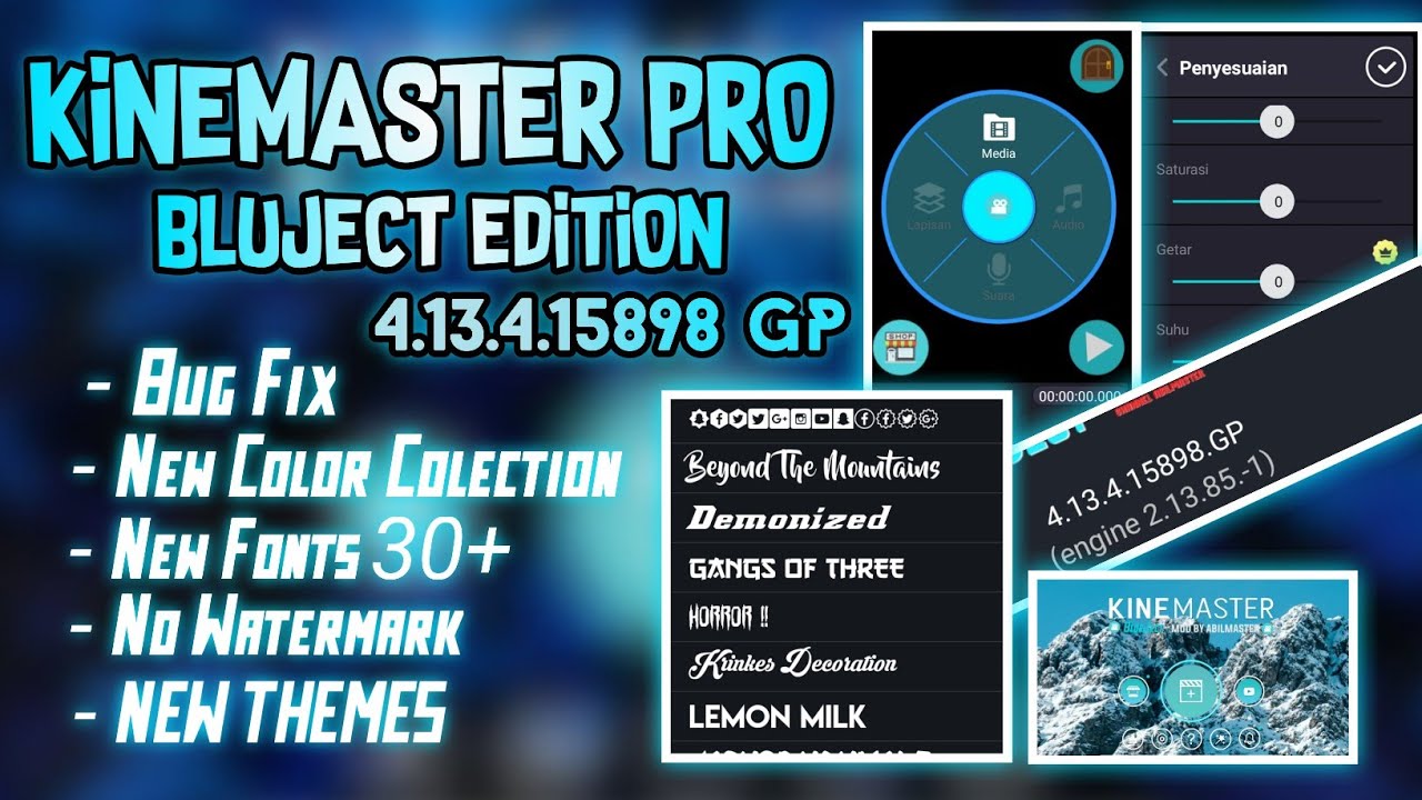 DOWNLOAD KINEMASTER MOD TERBARU 2020 4.13.4 DOWNLOAD APK BlueJect