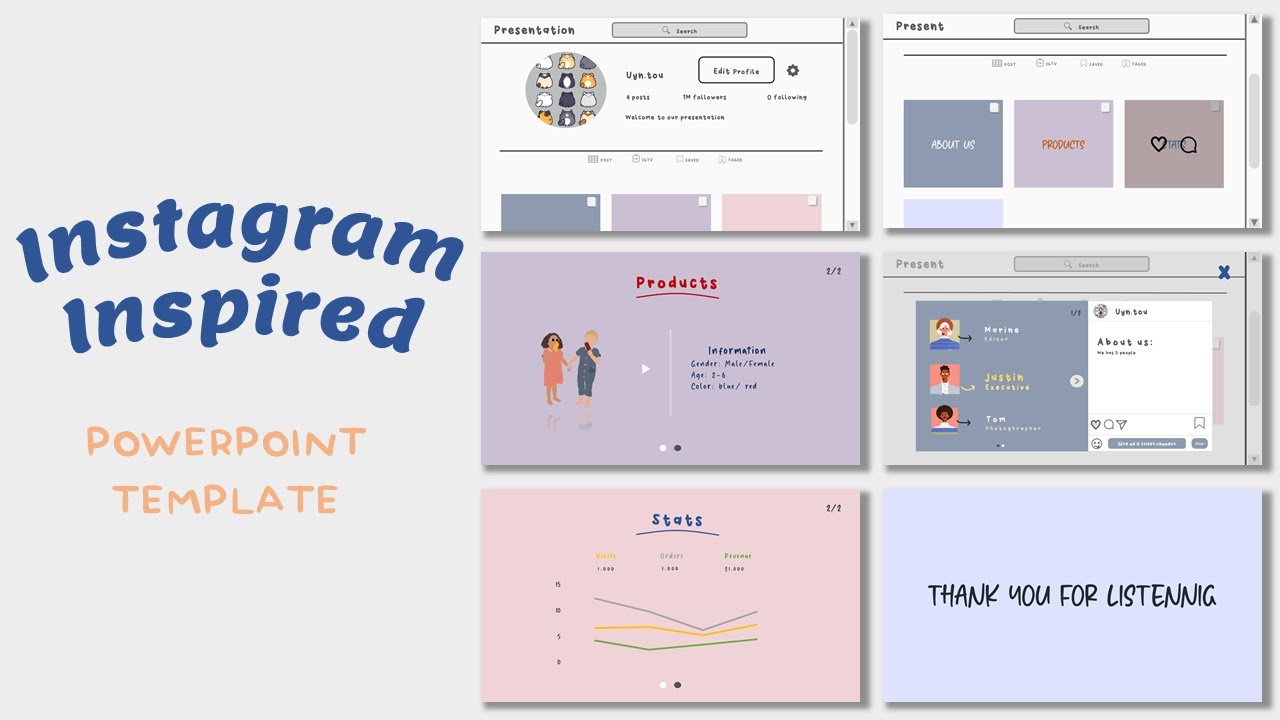 powerpoint presentation on instagram