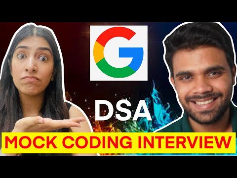 Mock Coding Interview with Googler, YouTuber @mohammadfraz !! Real DSA Interview ππ