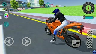 العاب موتورات فئة القيادة - متورات شرطة محاكاة الدراجات النارية سباق موتورات screenshot 5