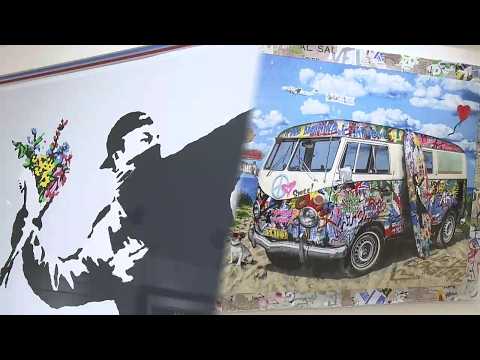 Exhibition featuring Banksy and more opens: Over 60 street art