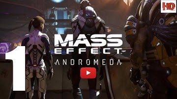 Mass Effect Andromeda Gameplay Part 1 - No Commentary PS4 Gameplay