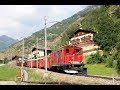 Swiss Alps Classic Express HGe 4/4 Nº36  y HGm 4/4  Nº61