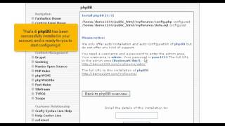 How to install phpBB with Fantastico | FastDot Cloud Hosting